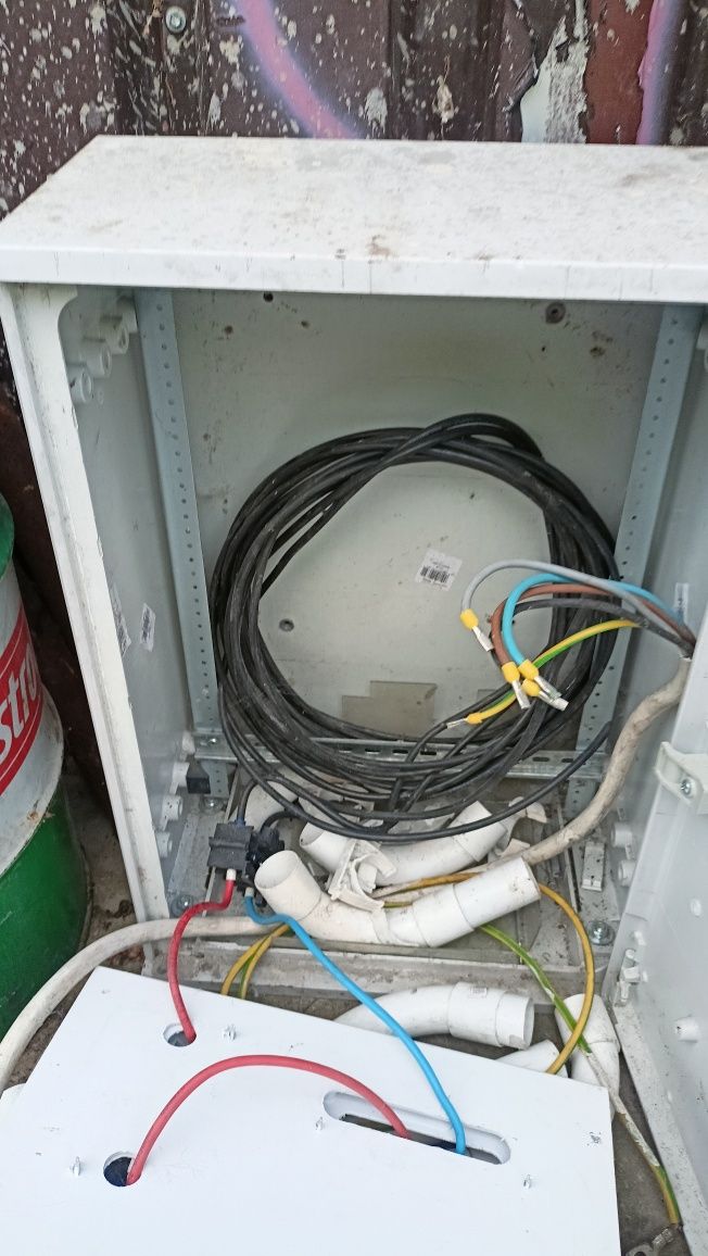 Skrzynka elektryczna na budowę