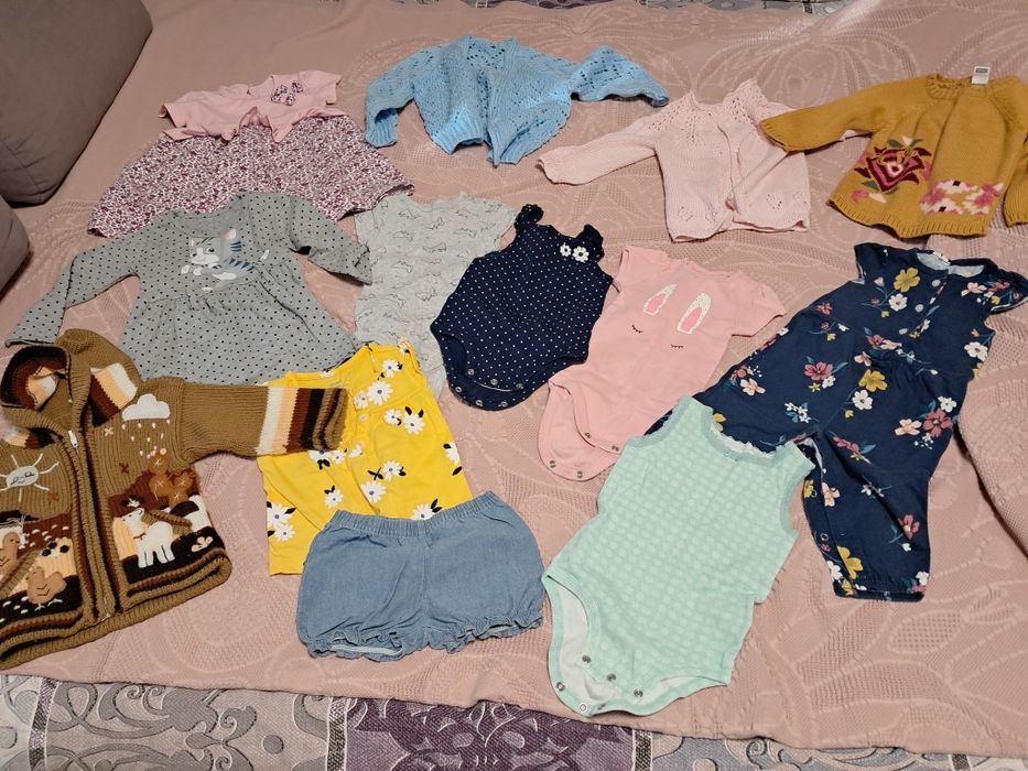 Пакет одягу для дівчинки 68-74