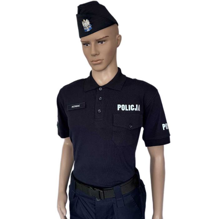 Koszulka Policyjna POLO Nowy Wzór POLICJA rozmiar L