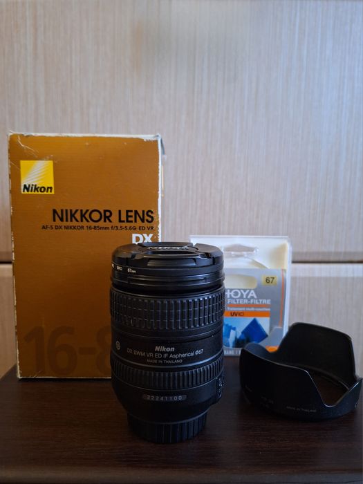 Объектив Nikon AF-S DX NIKKOR 16-85mm f/3.5-5.6G