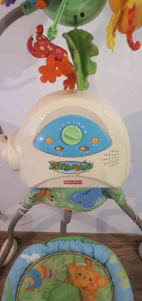 Huśtawka fisher price rainforest