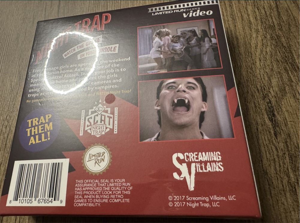 Night Trap Game Boy Advance - nowa Limited Run