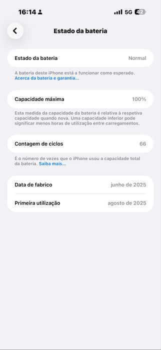 Iphone 16 Pro Max 256gb como novo com garantia