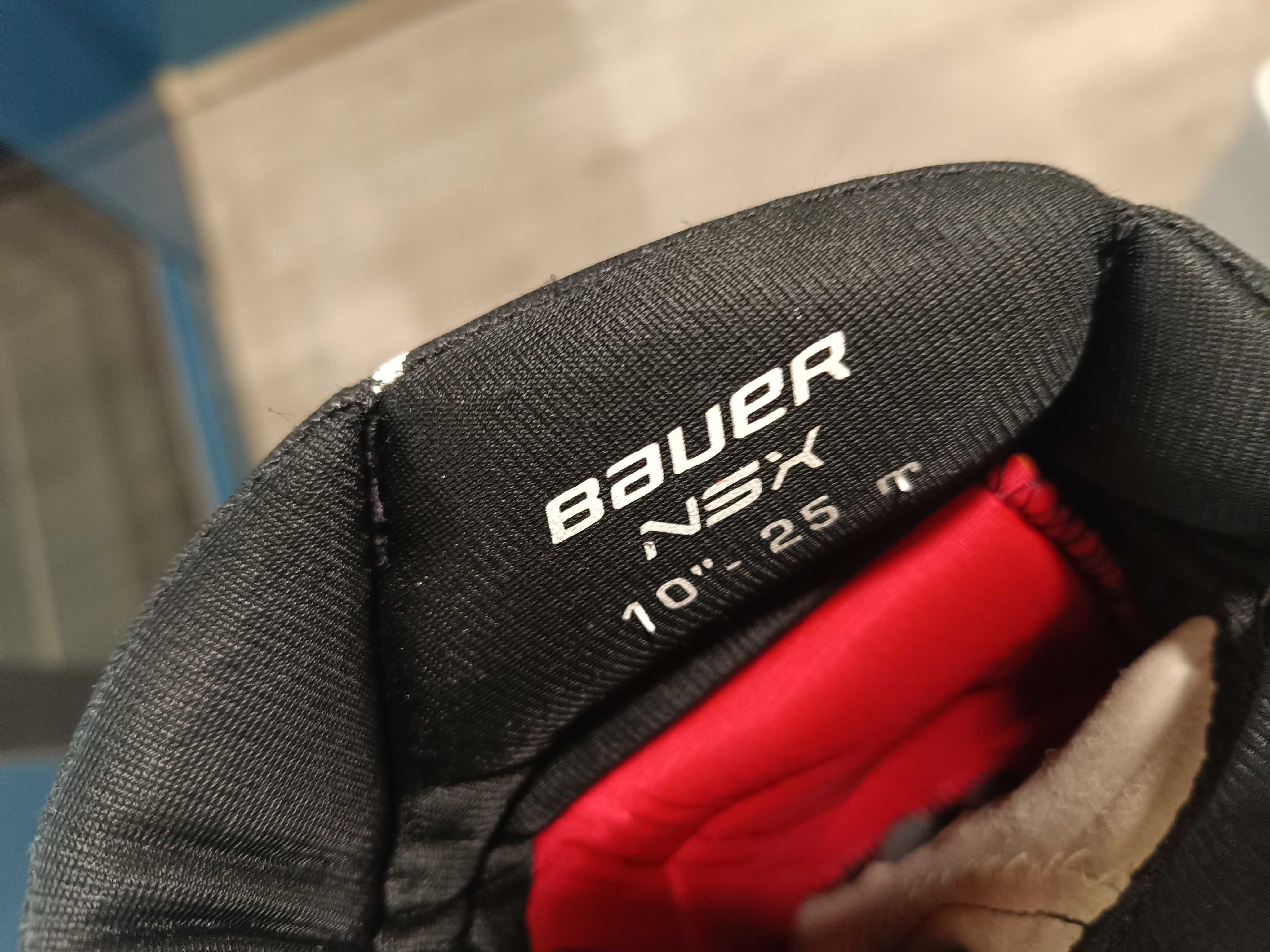Rękawice hokejowe Bauer junior rozm 10" 25cm