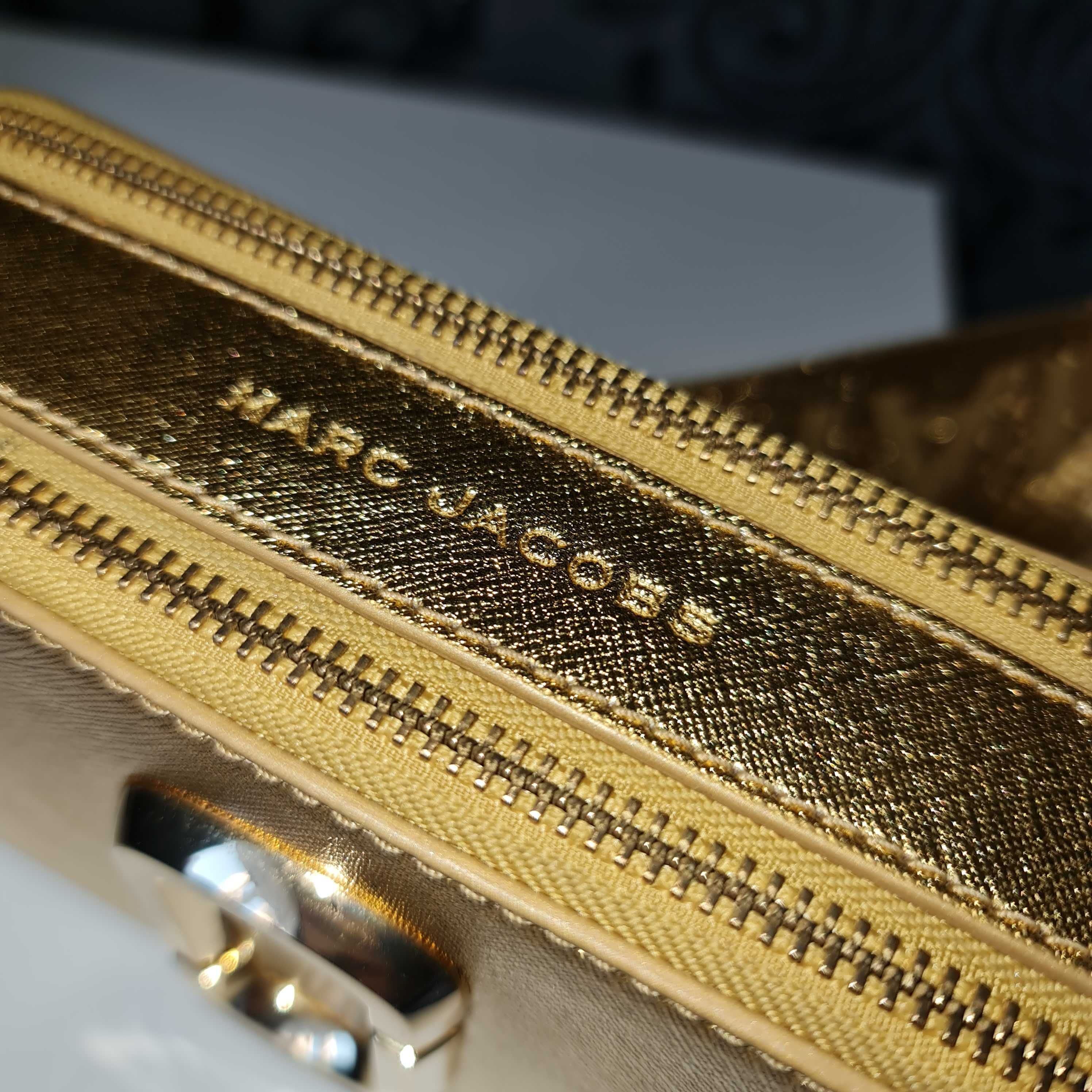 Torebka MARC JACOBS zlota model flagowy