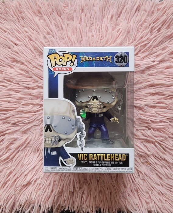 Figurka Funko POP! VIC RATTLEHEAD MEGADETH Rocks Dave Mustaine #320