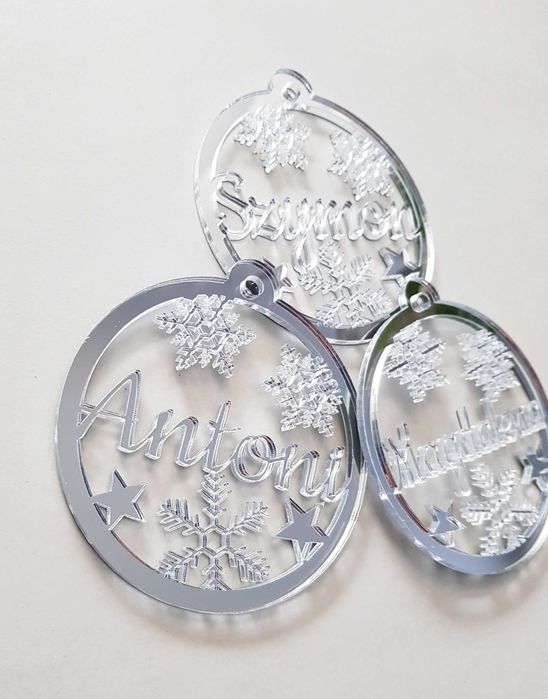 Bombka personalizowana, zawieszka