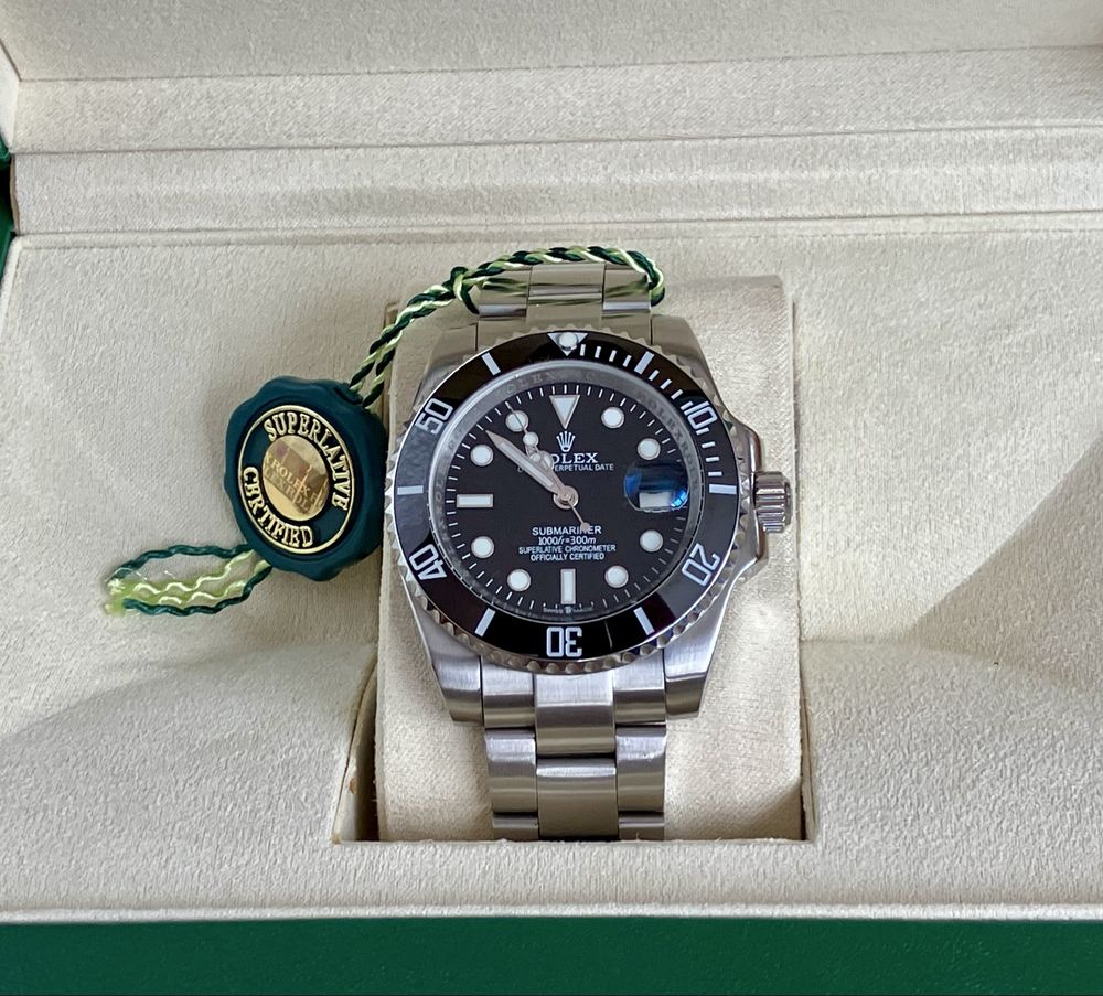 Zegarek męski automatyczny Submariner Date Black