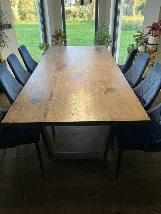 Stół dębowy kuchenny (blaty na wymir)