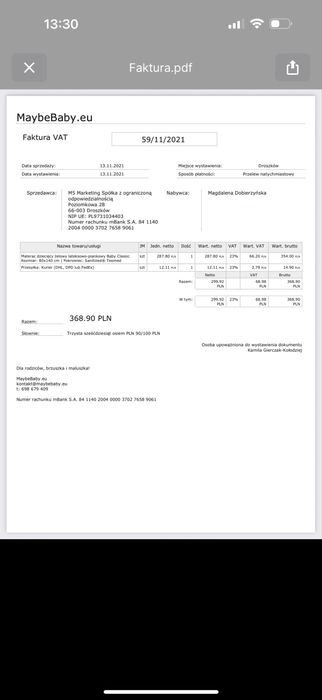Łóżko dziecięce 80x140 z szufladą + materac