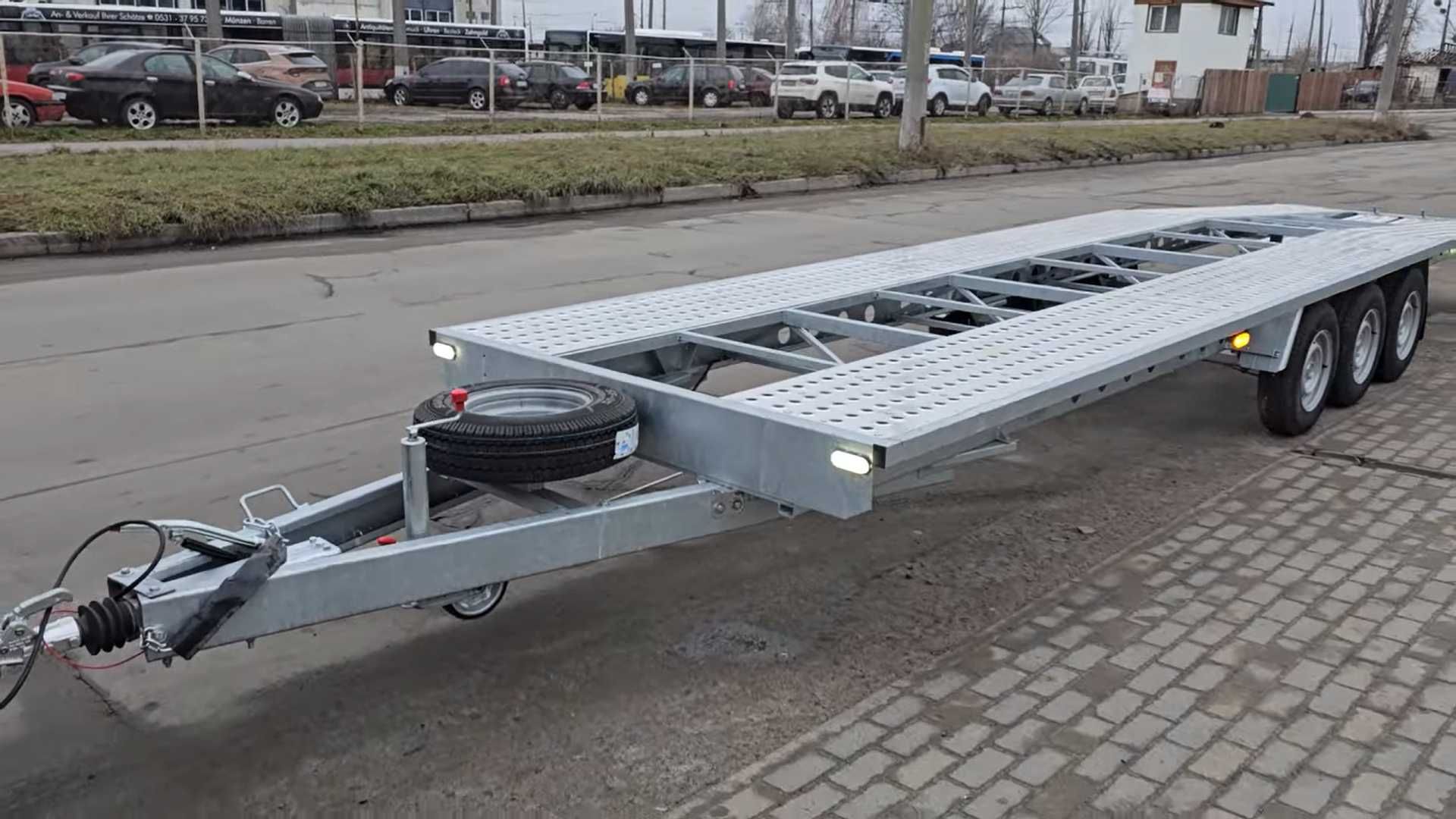 Лавет, лафет, причеп для перевозки автомобіля, автоевакуатор 8500х2200
