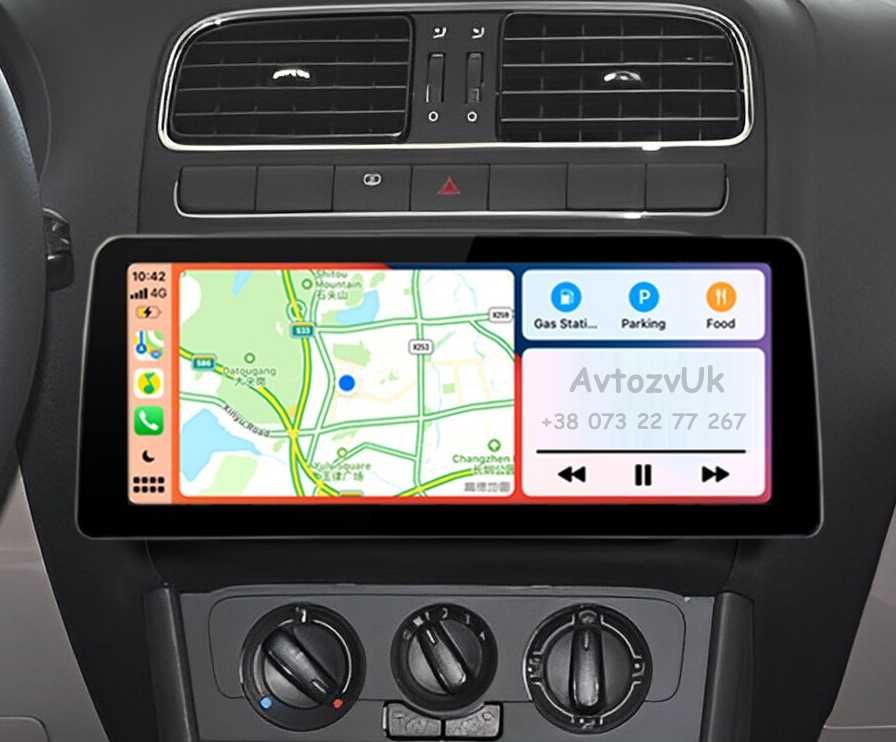 Магнитола POLO Volkswagen VW SCIROCCO ПОЛО GPS USB CarPlay Android 14