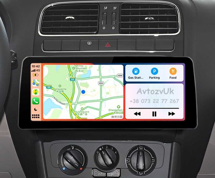 Магнитола POLO Volkswagen VW SCIROCCO ПОЛО GPS USB CarPlay Android 13