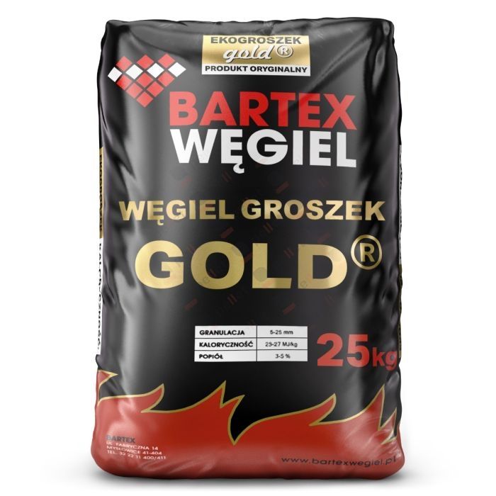 Ekogroszek, orzech BARTEX Gold Silver DARMOWY transport HDS