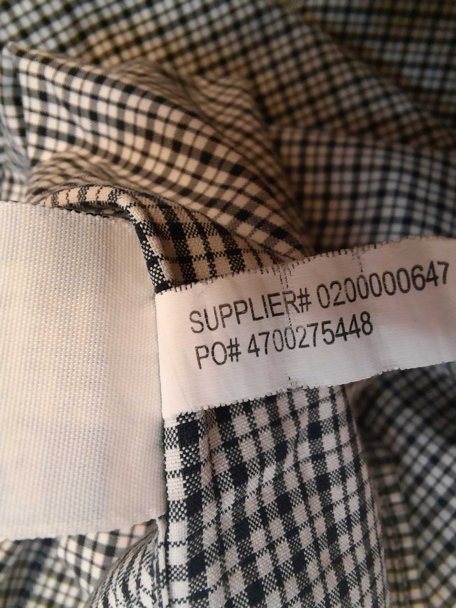 Koszula bawełniana w kratkę Ralph Lauren rozmiar kołnierzyka 42 XL XXL
