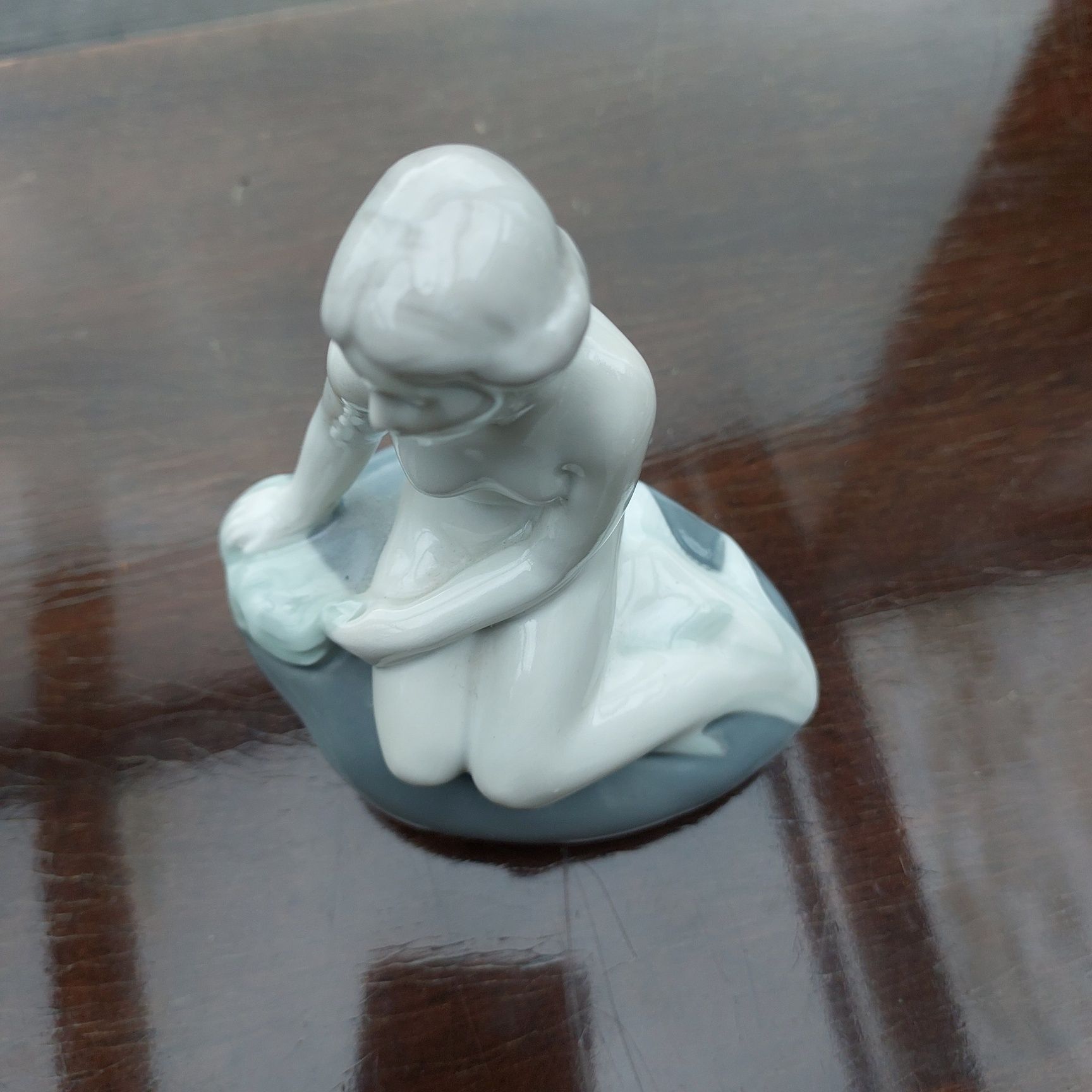 Porcelanowa figurka GDR duńska syrena