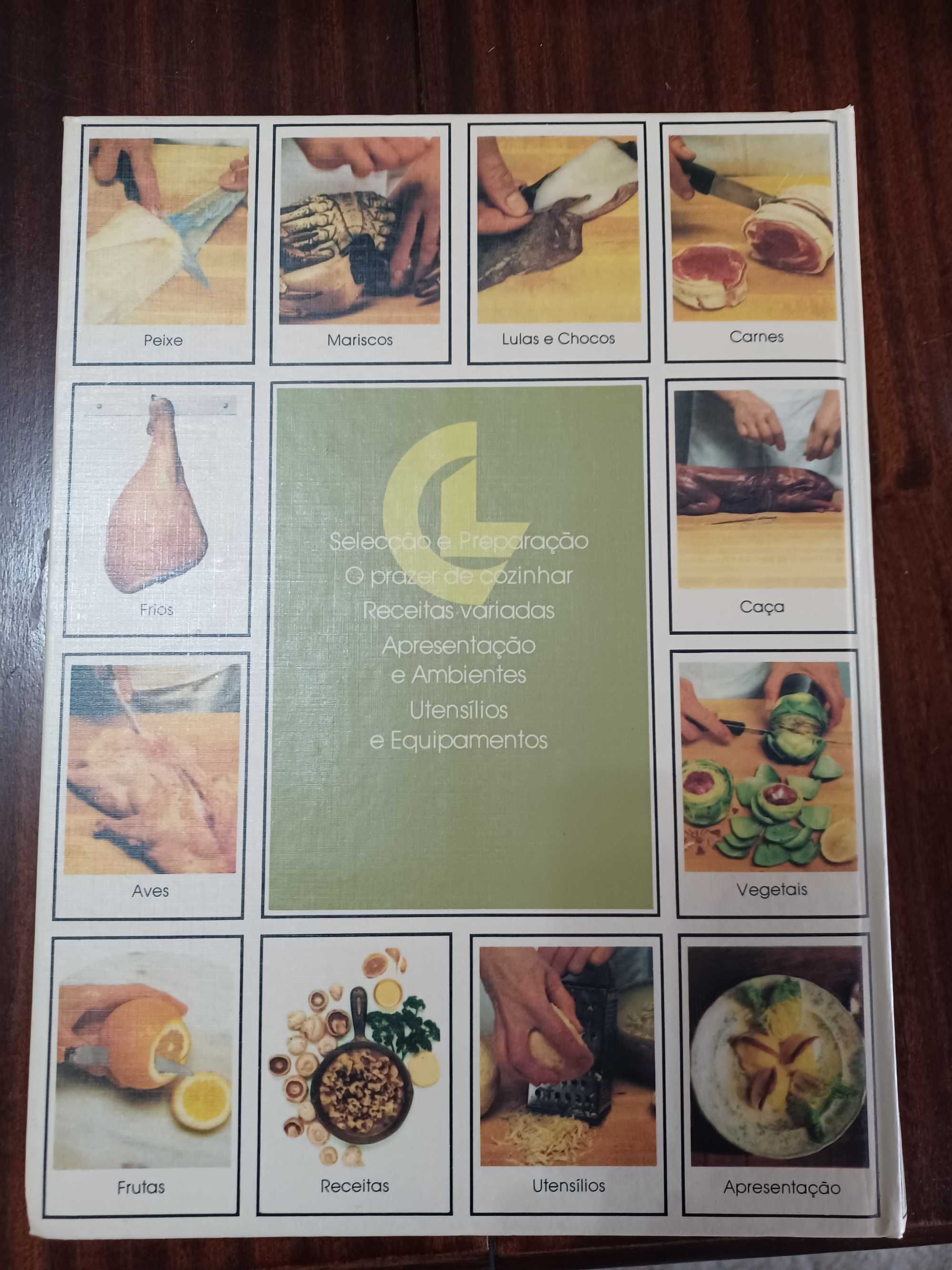 O grande Livro Ilustrado da Culinária.