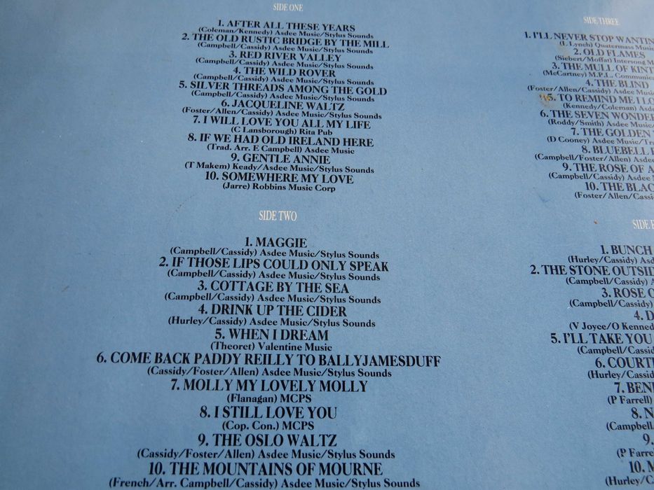 Płyta winylowa FOSTER&ALLEN Their Greatest Hits  2LP.