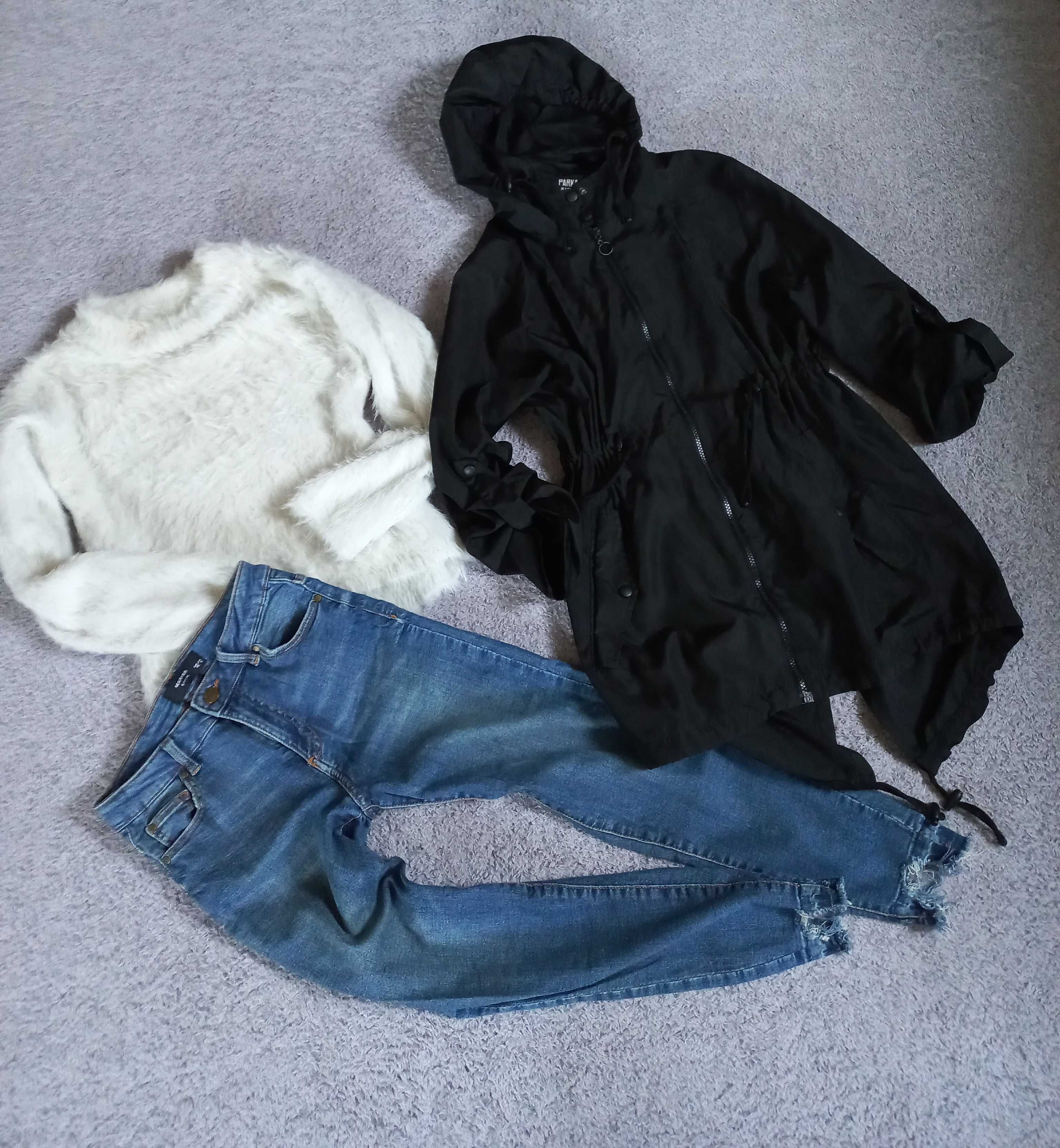 MEGA Paka 14 szt !! Zestaw ubrań S / 36 Kurtka buty H&M Konkrety