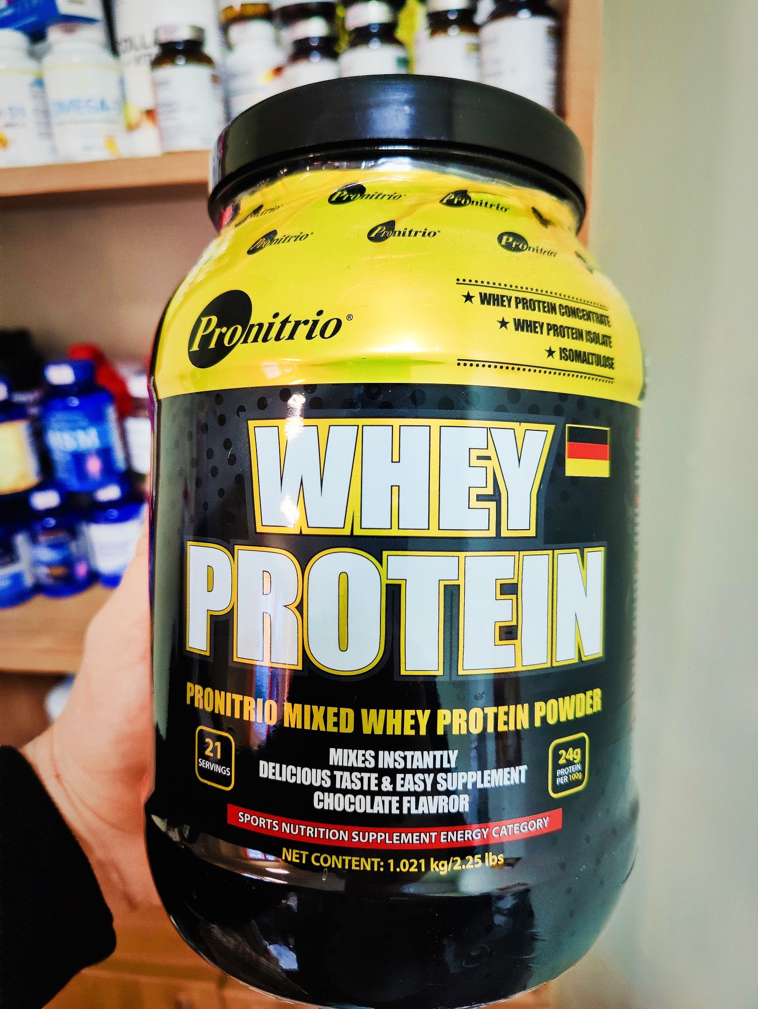 Протеин ProNitrio Whey Protein Mix 1000g. Hiмечина