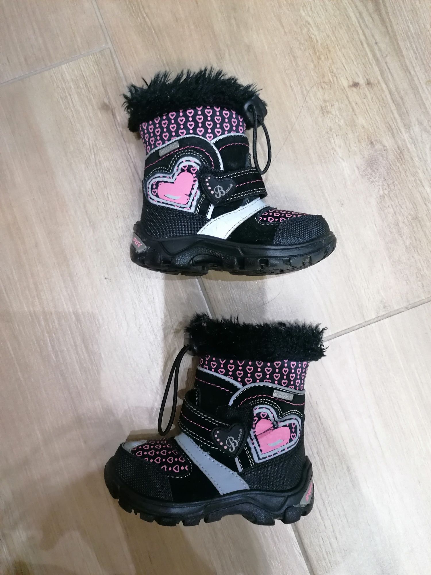 Buty zimowe śniegowce dla dziewczynki r. 22