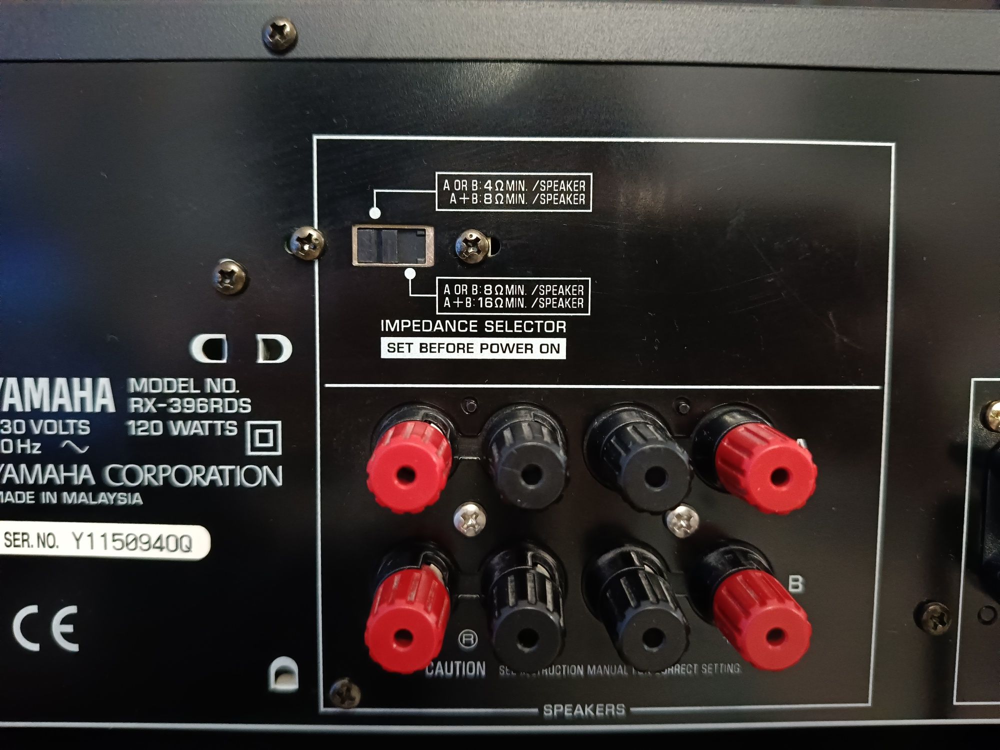 Yamaha RX-396 RDS