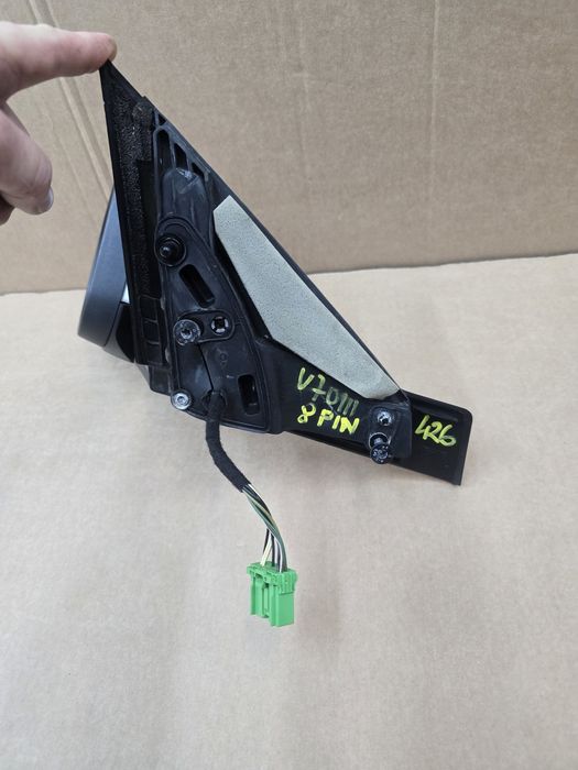 Lusterko lewe Volvo V70III S80II P3 2009 Rok 8 Pin Kolor 462