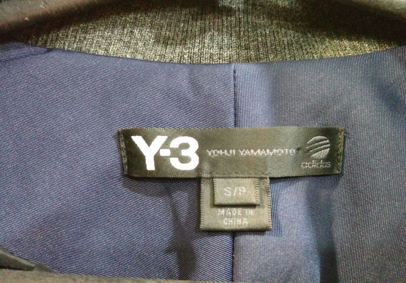 Оригинал куртка-бомбер, теплая осень Adidas Yohji Yamamoto Y-3