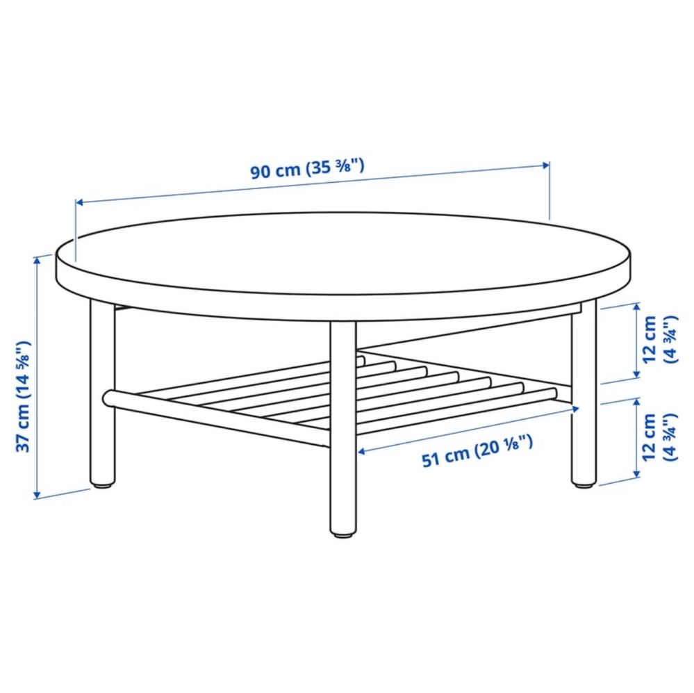 Mesa de centro IKEA Listerby