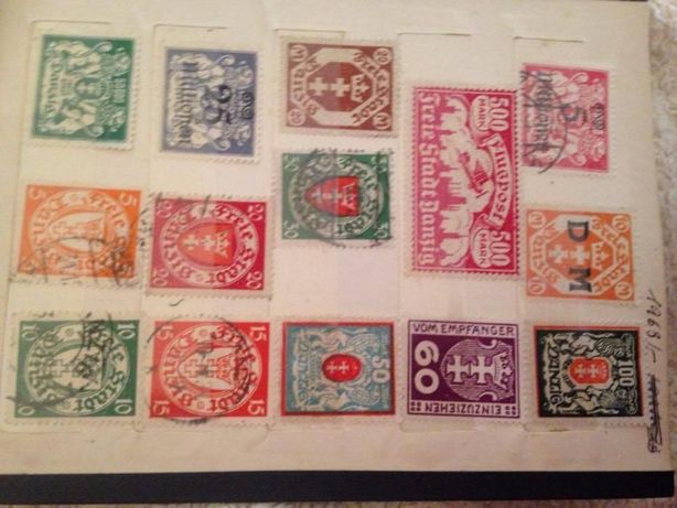 znaczki stare niemieckie