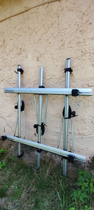 3x Bagażnik rowerowy na dach uchwyt Homar 3 Alu