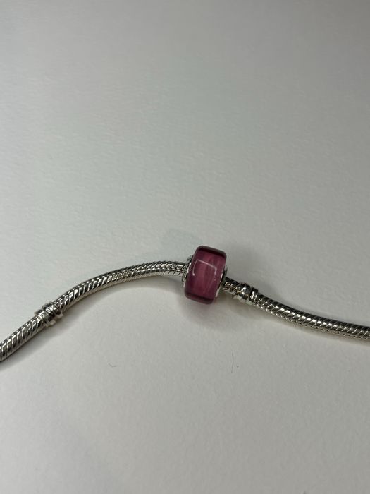 Różowy koralik charms Pandora