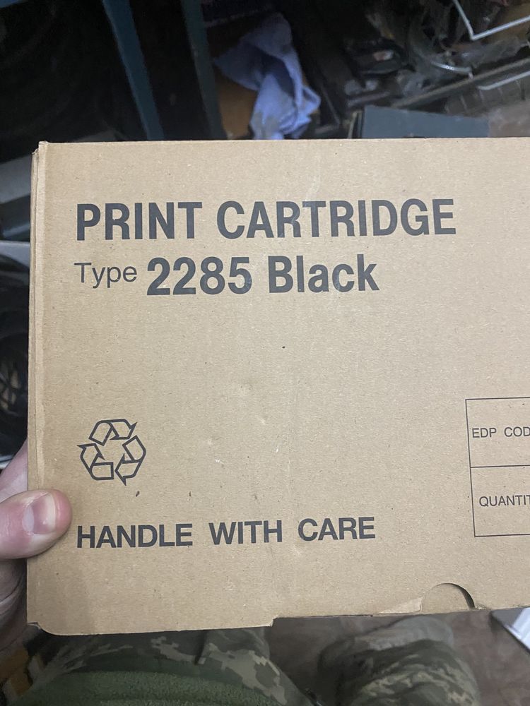 картридж print cartridge type 2285 black