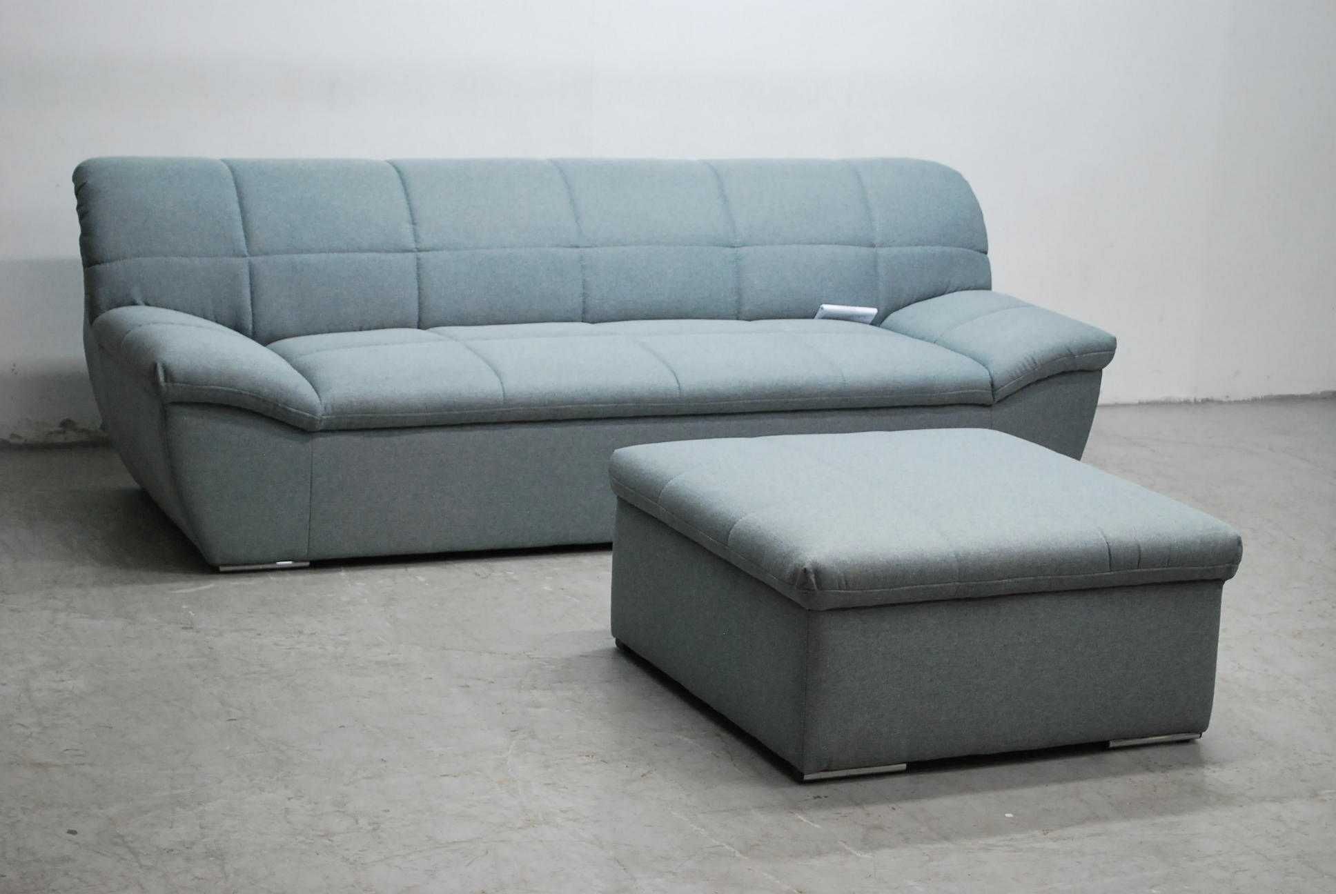 PZE NOWA SOFA 3 osobowa + pufa , KANAPA