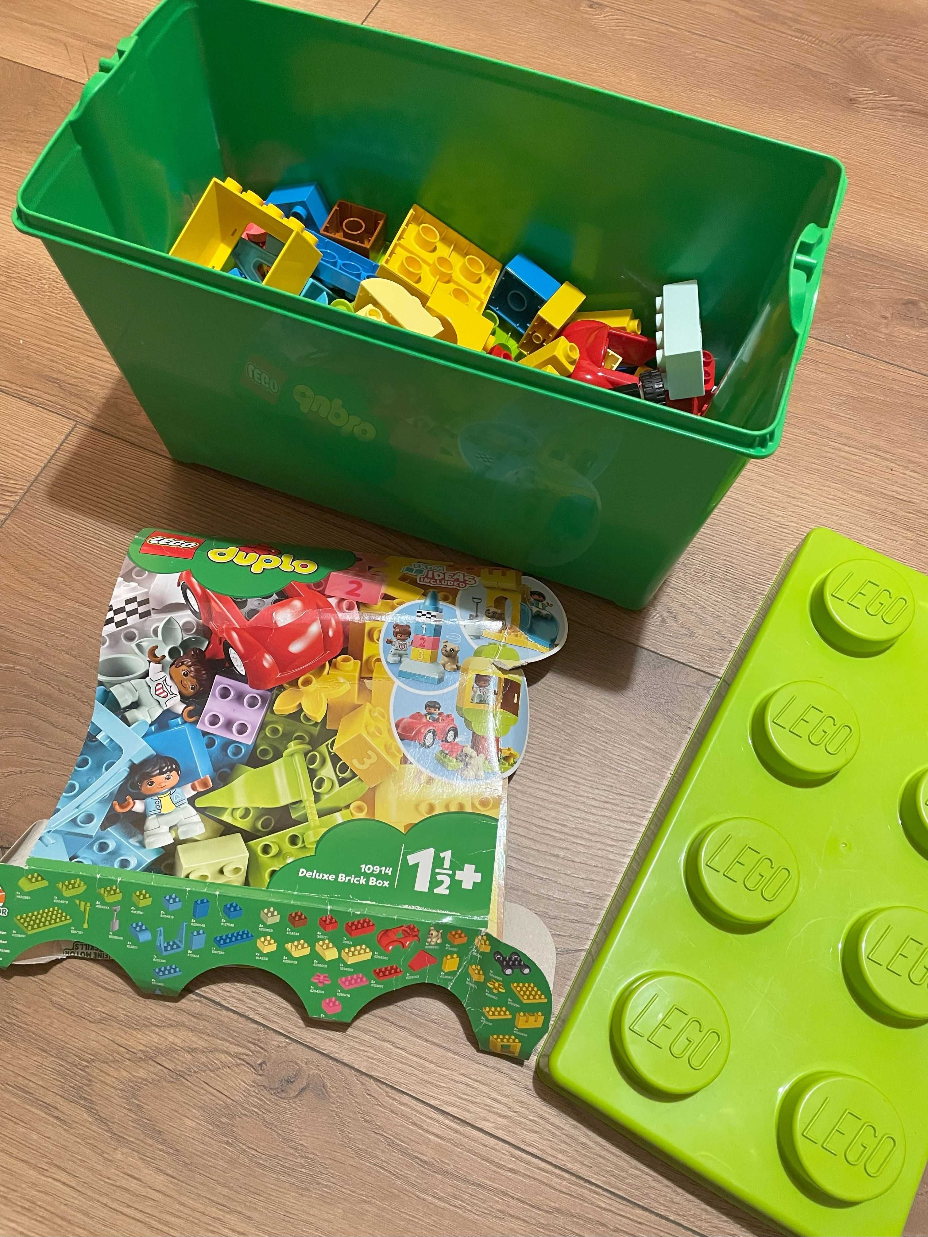 LEGO Pudełko z klockami Deluxe 10914 + Płytka konstrukcyjna 10980