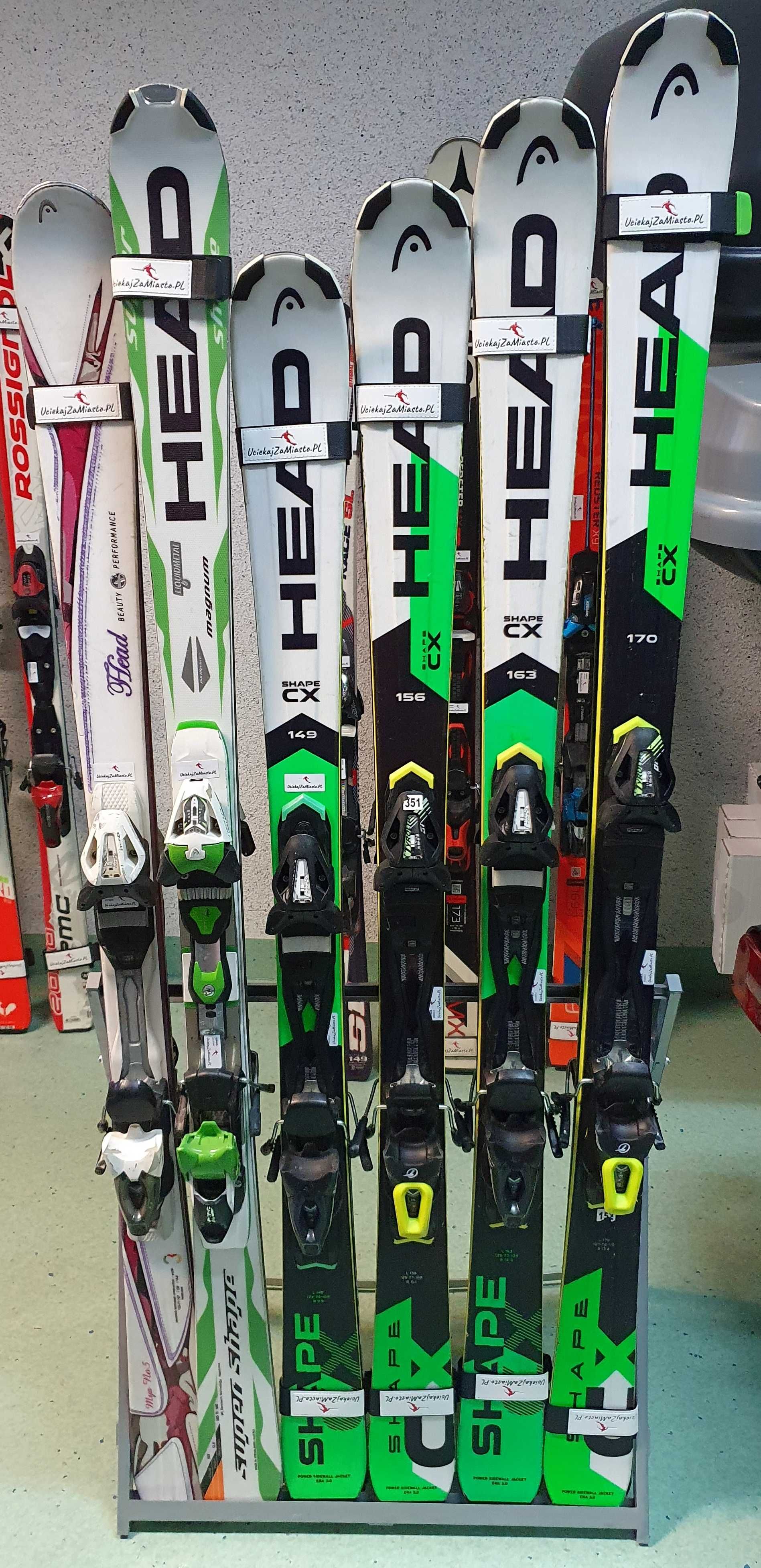 Narty zajazdowe All Mountain Head Shape CX 163cm Wejherowo