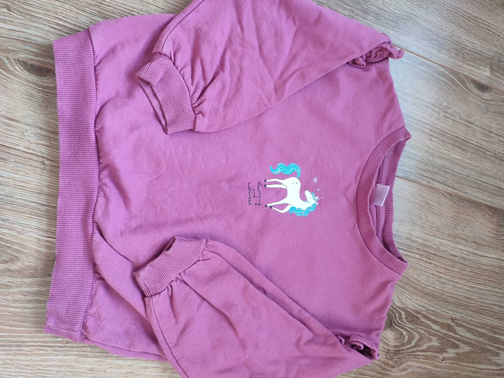 Bluza z jednorożcem r. 104 stan idealny