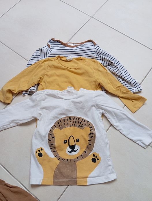 Zestaw h&m 74 niemowlak chłopiec
