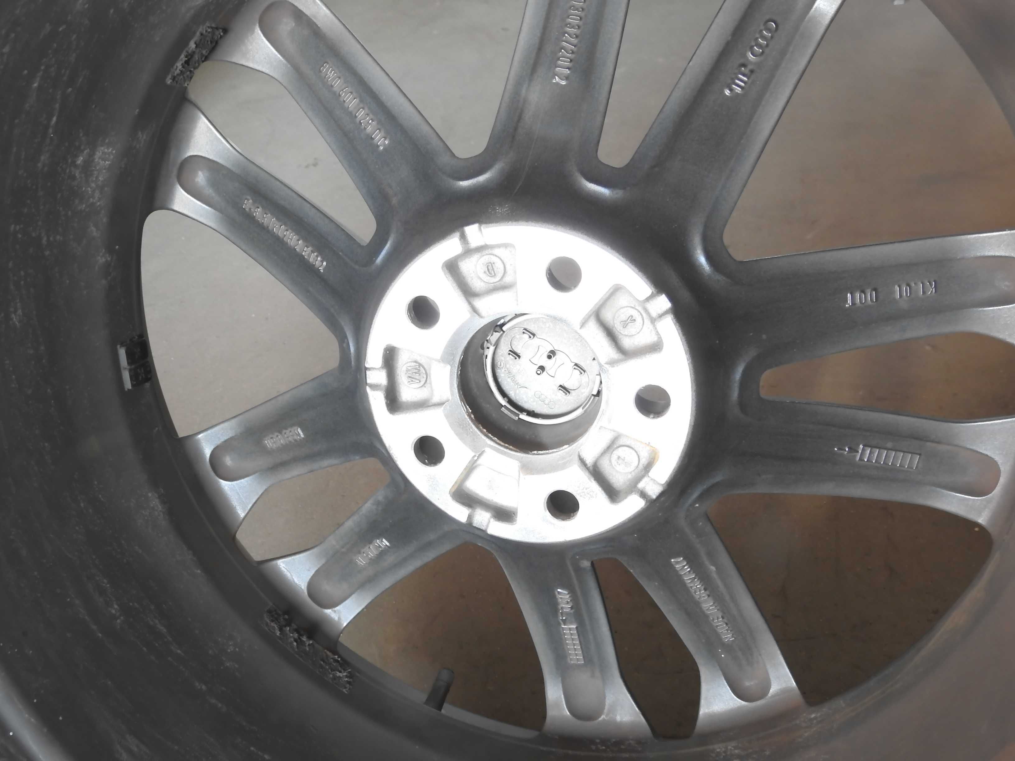 4xAlufelgi AUDI SPORT 19'' 5x112 8,5J ET32 8W0 Stan BDB