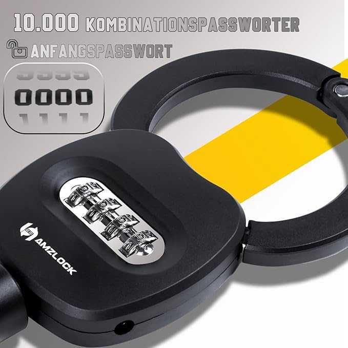 Bezpieczny Łańcuchowy Zamek Antykradzieżowy do Hulajnóg /Rowerów