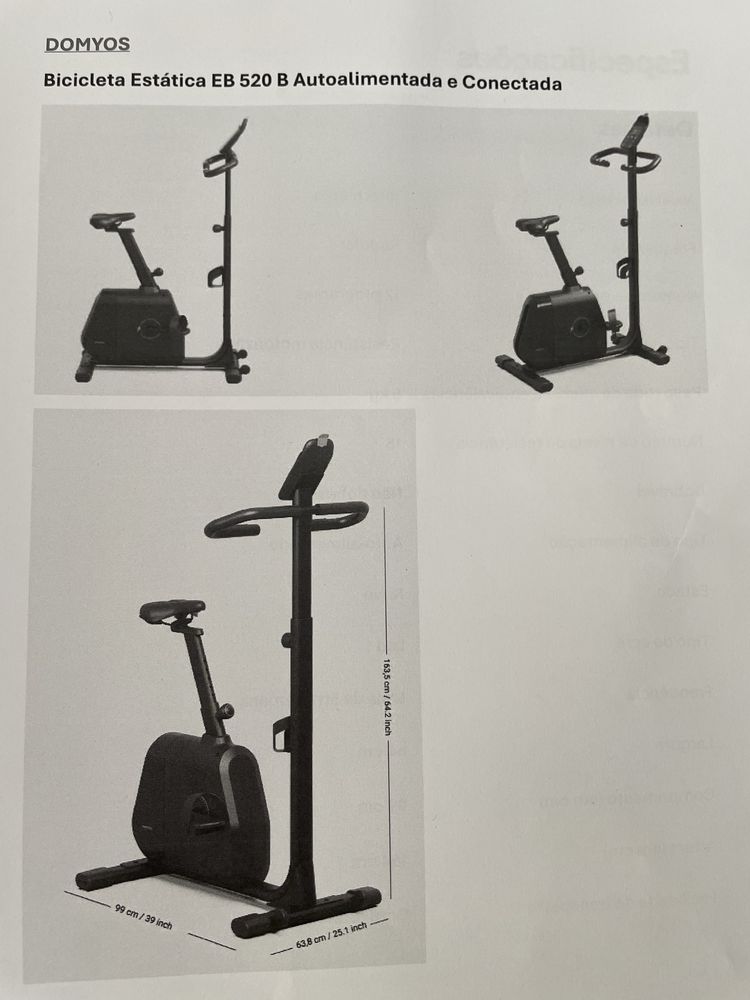 Bicicleta estática
