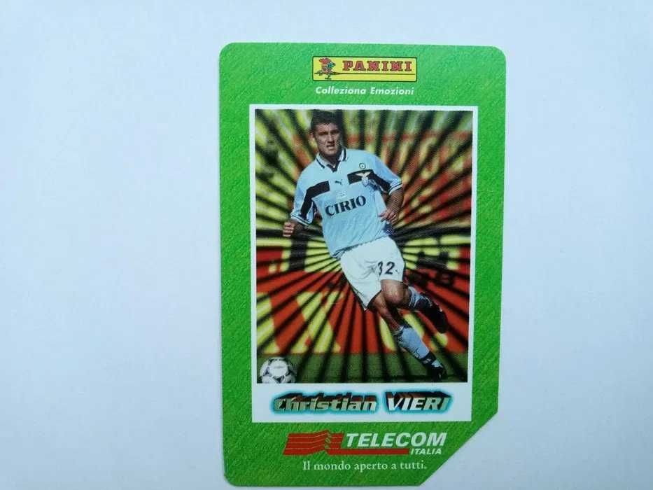 Piłkarze Serie A sezon 98/99 [włoskie karty telefoniczne] [4 karty]