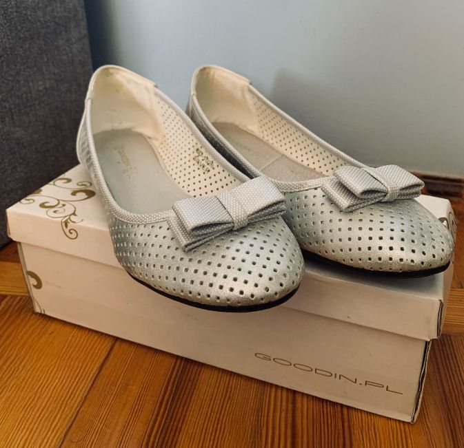 Baleriny białe rozmiar 40