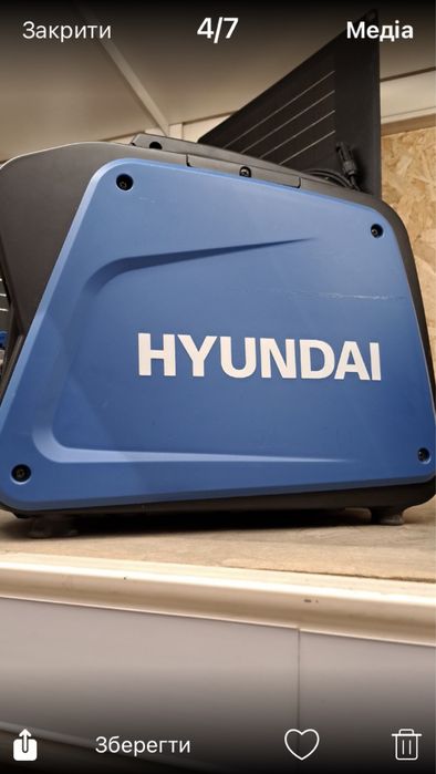 Обмін !Генератор інверторний HYUNDAI з Італії ОРИГІНАЛ