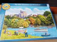 *  Puzzle 1000. By the Thamee at Windsor