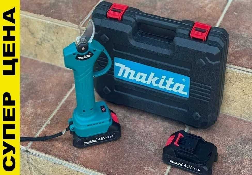 Акумуляторний секатор веткорез аккумуляторный Makita‼️ Садовые ножницы