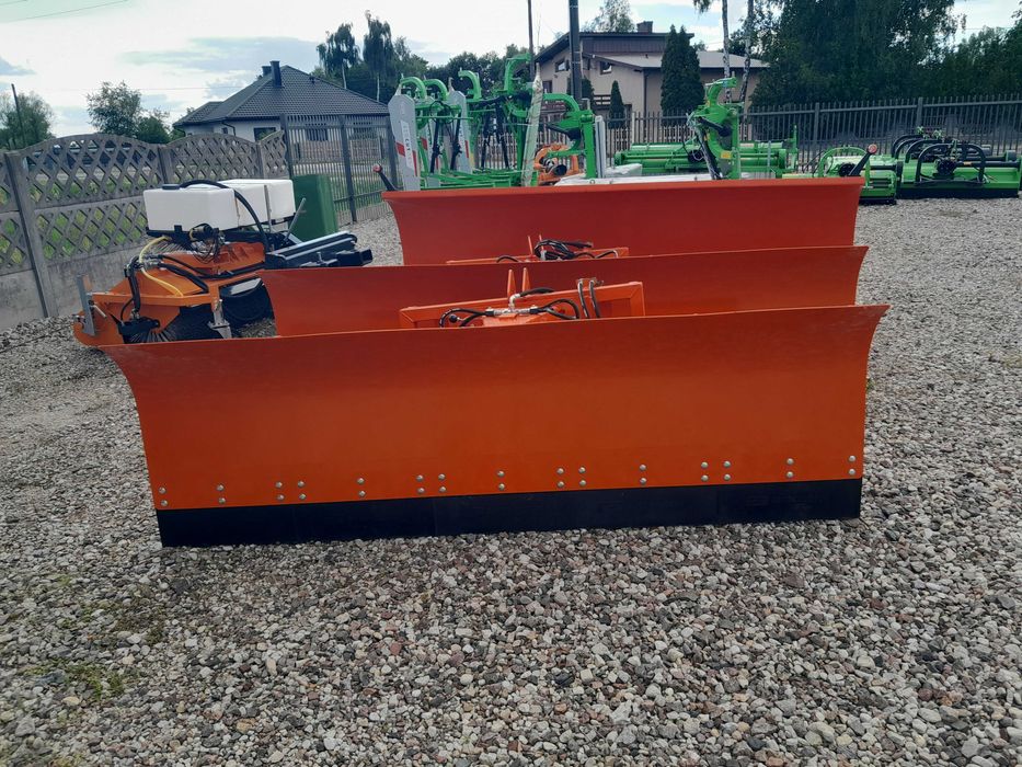 Pług do kukurydzy do śniegu równiarka spych Metal Technik 2,60