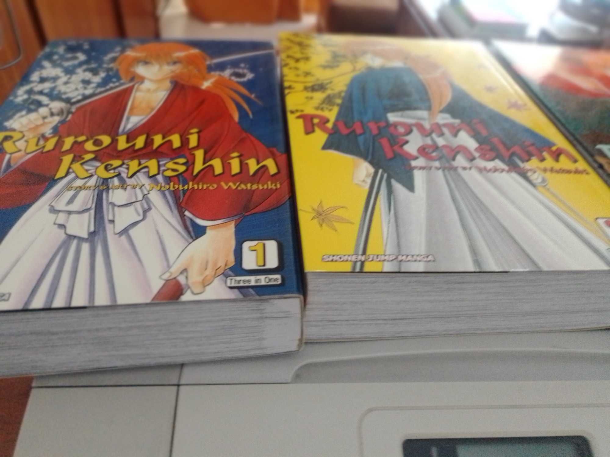 coleção de manga Rurouni Kenshik
