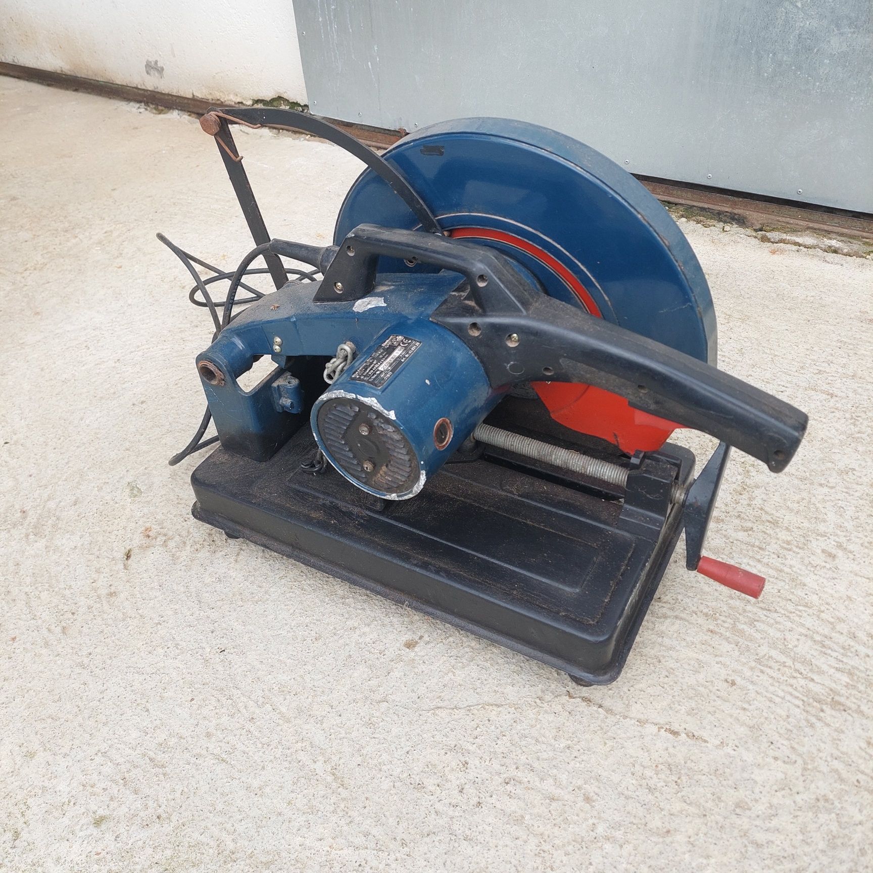 Maquina de cortar disco abrasivo
