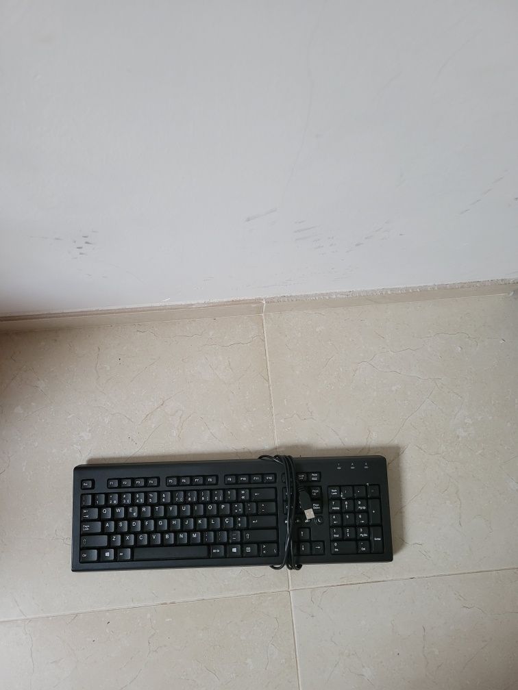 Conjunto teclado e rato
